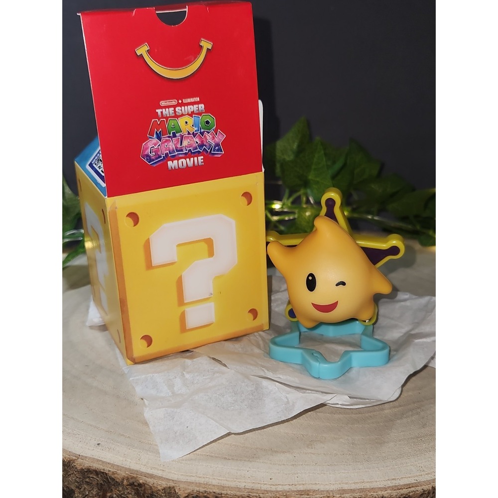 NEW! 2026 McDonald's Happy Meal Toy • The Super Mario Galaxy Movie • LUMA
